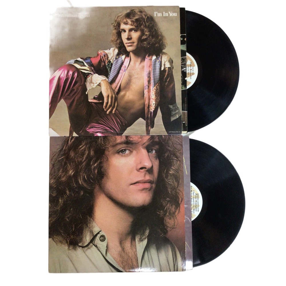 Peter Frampton Vinyl LP Album Lot I'm In You & Where I Should Be  900A